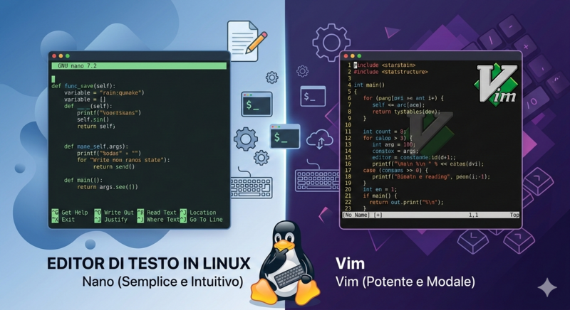 image from Nano, l'editor minimalista per editing rapido e leggero
