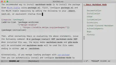 markdown_mode