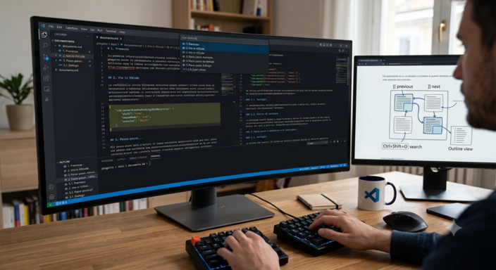 image from Markdown in VSCode, Vim emulation, and navigating between sections